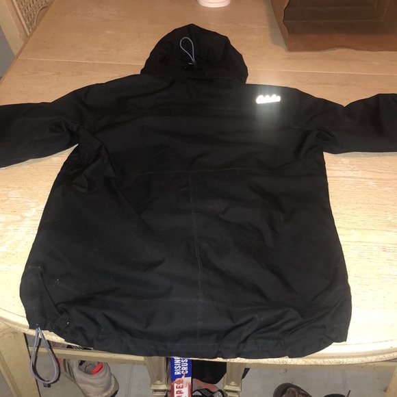 Cabelas black windbreaker medium - Picture 2 of 3